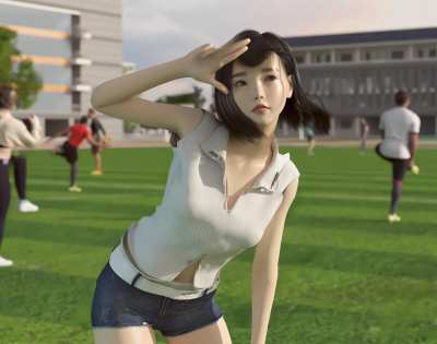 女人3D模型下载